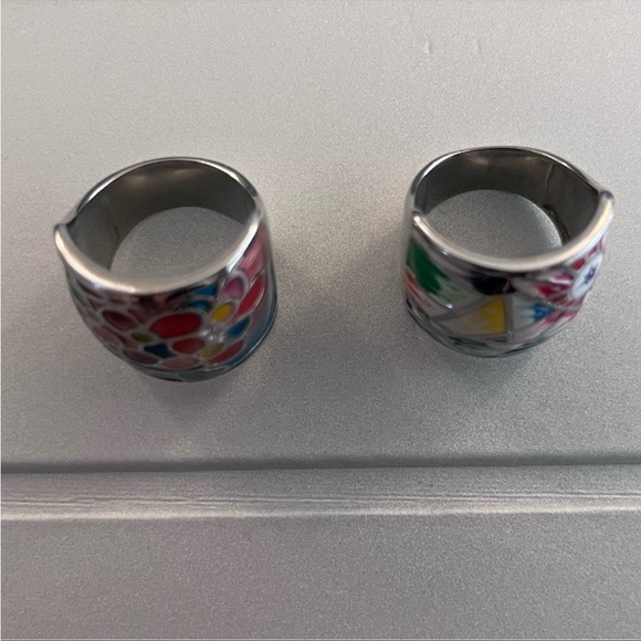 Stainless Steel Mosaic Rings - Picture 4 of 4